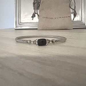 David Yurman Chatelaine® Bracelet with Black Onyx and Diamonds